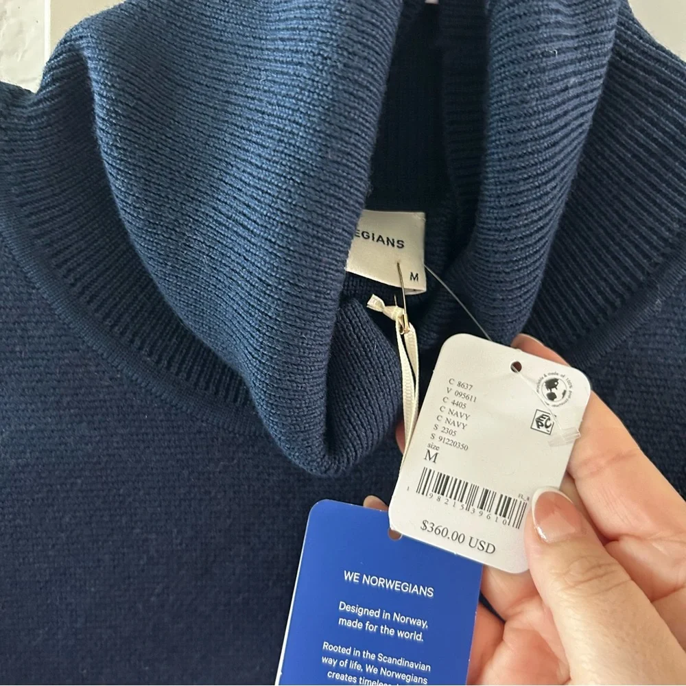 NWT We Norwegians Afterski Turtleneck Sweater Apres Ski Free People